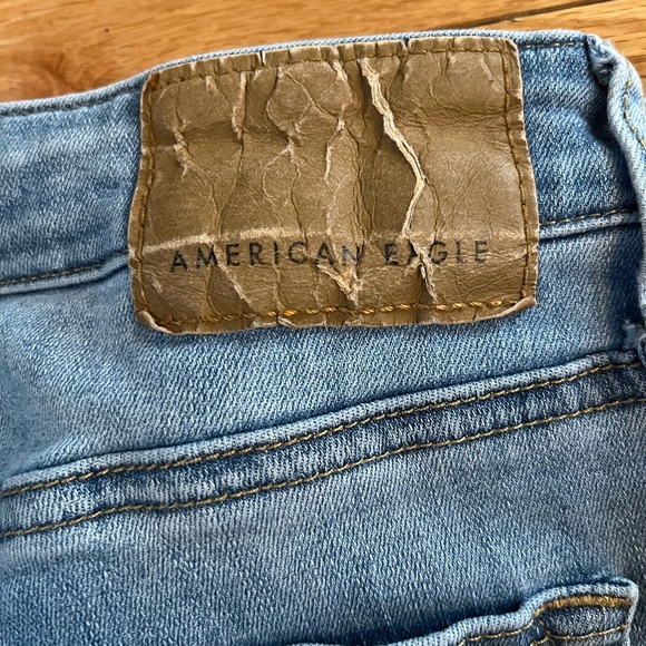 American Eagle Outfitters Ripped Skinny Jeans - Blue - Picture 7 of 9